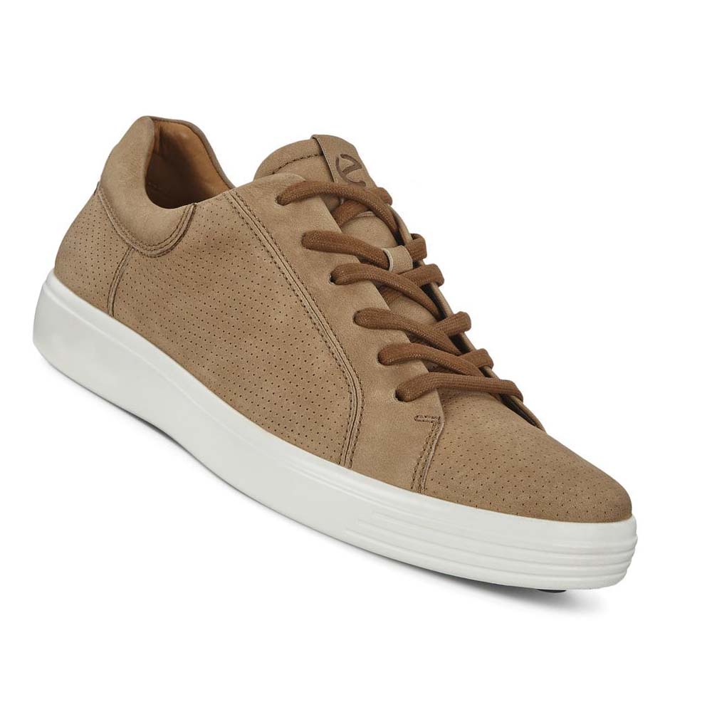 Ecco Soft 7 Street Perf Sneakers Herr Bruna | SE 636QMA